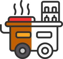 Street Food Vector Icon Design