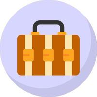 Suitcase Vector Icon Design