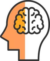 Brain Vector Icon Design
