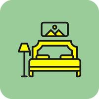 Bedroom Vector Icon Design