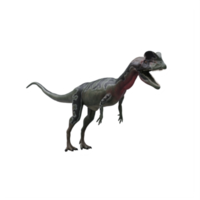 3d dilophosaurus dinosaurus geïsoleerd png