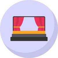 Stage Vector Icon Design