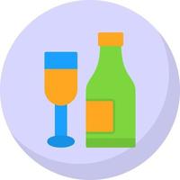 Champagne Vector Icon Design