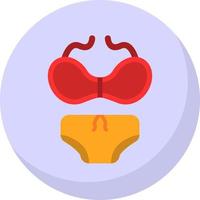 diseño de icono de vector de traje de baño