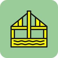 Bridge Vector Icon Design