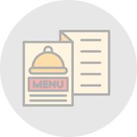 Menu Vector Icon Design