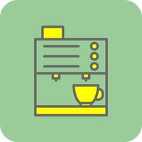 Coffee Machine Vector Icon Design