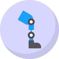 Prothesis Vector Icon Design