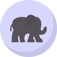 Elephant Vector Icon Design