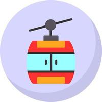 Gondola Vector Icon Design