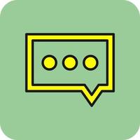 Message Vector Icon Design