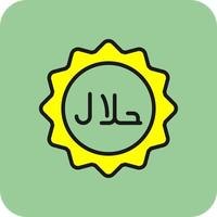 Halal Vector Icon Design