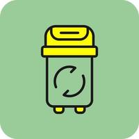 Trash Vector Icon Design