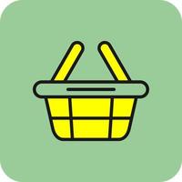 Basket Vector Icon Design