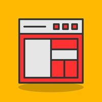 Layout Vector Icon Design