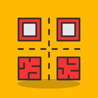 Qr Code Vector Icon Design