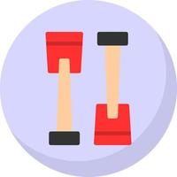 Paddle Vector Icon Design