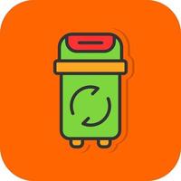 Trash Vector Icon Design