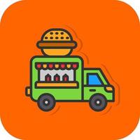 Food Truck Vector Icon Design