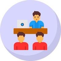 Interview Vector Icon Design