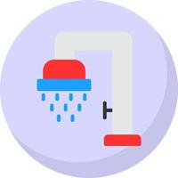 Shower Vector Icon Design