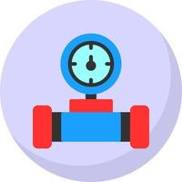 Water Meter Vector Icon Design