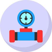 Water Meter Vector Icon Design