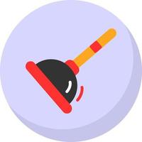 Plunger Vector Icon Design