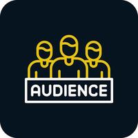 Audience Vector Icon Design