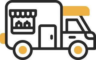 Food Truck Vector Icon Design