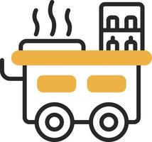 Street Food Vector Icon Design