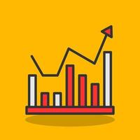 Stock Market Vector Icon Design