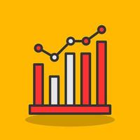Graph Vector Icon Design