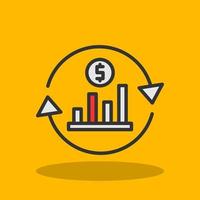 Return On Investment Vector Icon Design