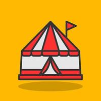 diseño de icono de vector de circo