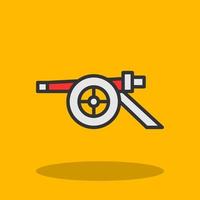 Cannon Vector Icon Design