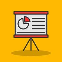 Presentation Vector Icon Design