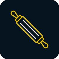 Rolling Pin Vector Icon Design