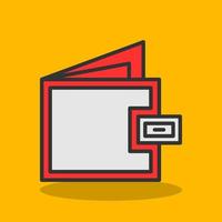 Wallet Vector Icon Design