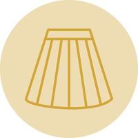 Skirt Vector Icon Design