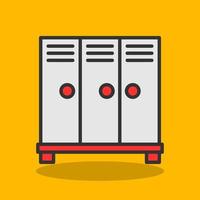 Locker Vector Icon Design