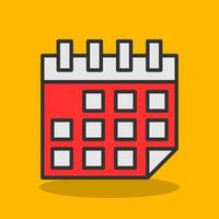 diseño de icono de vector de calendario