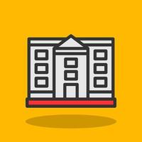 White House Vector Icon Design