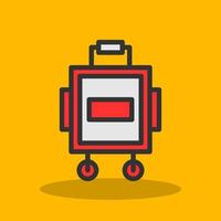 Luggage Vector Icon Design