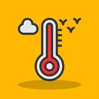 Temperature Vector Icon Design