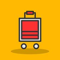 Baggages Vector Icon Design