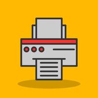 Printer Vector Icon Design