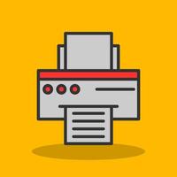 Printer Vector Icon Design