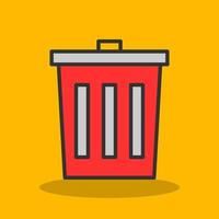 Trash Vector Icon Design