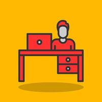 Workplace Vector Icon Design